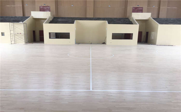 進(jìn)口籃球館木地板施工技術(shù)